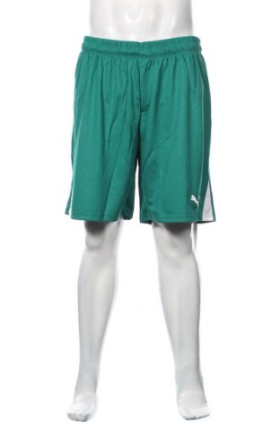 Мъжки къс панталон PUMA, Размер XL, Цвят Зелен, Полиестер, Цена 43,47 лв.