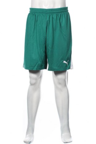 Мъжки къс панталон PUMA, Размер XL, Цвят Зелен, Полиестер, Цена 43,47 лв.