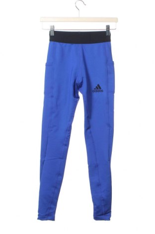 Pánské legíny  Adidas, Velikost S, Barva Modrá, 86% polyester, 14% elastan, Cena  387,00 Kč