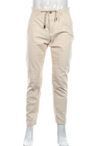 Pánské kalhoty  Indicode, Velikost M, Barva Béžová, 55% len, 45% bavlna, Cena  859,00 Kč