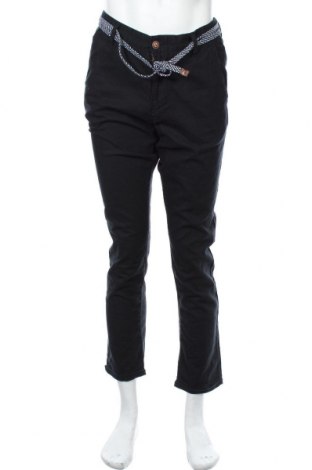 Мъжки панталон Indicode, Размер M, Цвят Черен, 55% лен, 45% памук, Цена 17,80 лв.