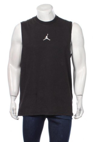 Мъжки потник Air Jordan Nike, Размер L, Цвят Сив, 60% памук, 40% полиестер, Цена 74,25 лв.