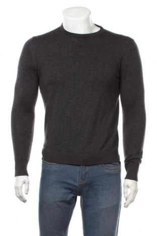 Мъжки пуловер Bruun & Stengade, Размер M, Цвят Сив, 50% вълна, 50% акрил, Цена 51,45 лв.