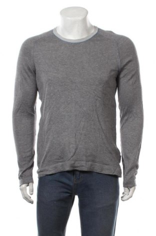 Мъжки пуловер Calvin Klein Jeans, Размер L, Цвят Сив, 85% памук, 15% кашмир, Цена 48,82 лв.