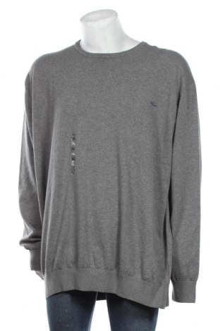 Мъжки пуловер S.Oliver, Размер 5XL, Цвят Сив, Памук, Цена 48,00 лв.