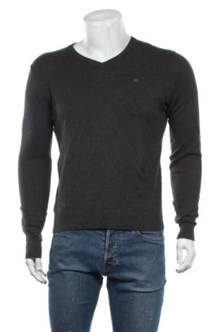 Мъжки пуловер Tom Tailor, Размер M, Цвят Сив, Памук, Цена 34,65 лв.