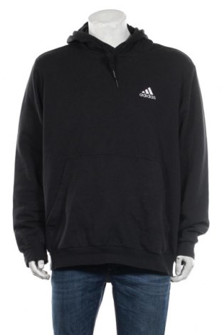 Мъжки суичър Adidas, Размер XL, Цвят Черен, 70% памук, 30% полиестер, Цена 51,66 лв.
