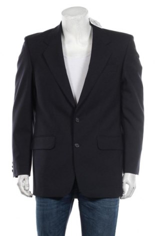 Ανδρικό σακάκι, Μέγεθος XL, Χρώμα Μπλέ, 60% μαλλί, άλλα υφάσματα, Τιμή 8,31 €