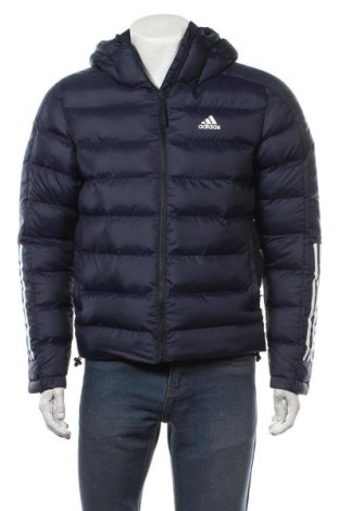 Ανδρικό μπουφάν Adidas, Μέγεθος S, Χρώμα Μπλέ, Πολυεστέρας, Τιμή 97,06 €