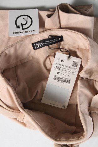 Spódnico-spodnie Zara, Rozmiar XS, Kolor Różowy, 90% poliester, 10% elastyna, Cena 91,88 zł