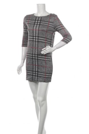 Kleid Piazza Italia, Größe S, Farbe Grau, 95% Polyester, 5% Elastan, Preis 10,65 €