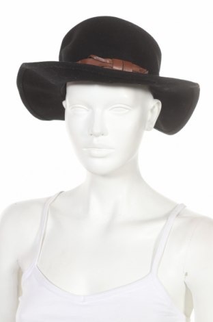 Καπέλο, Χρώμα Μαύρο, Μαλλί, Τιμή 15,59 €