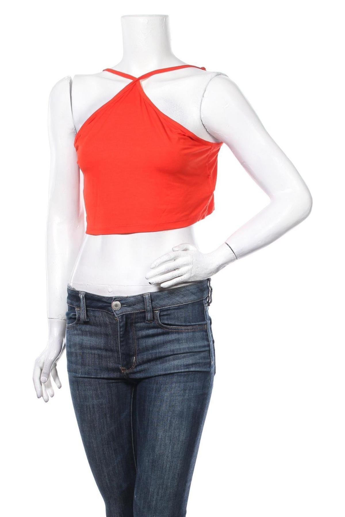 Γυναικείο σετ Missguided, Μέγεθος XL, Χρώμα Κόκκινο, 96% βισκόζη, 4% ελαστάνη, Τιμή 12,63 €