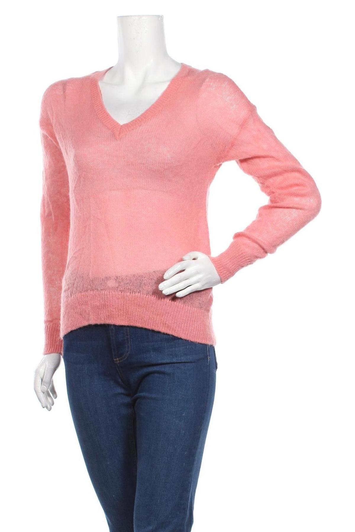 Γυναικείο πουλόβερ H&M, Μέγεθος XS, Χρώμα Ρόζ , 50%ακρυλικό, 30% πολυαμίδη, 10% μοχαίρ, 10% μαλλί, Τιμή 8,31 €