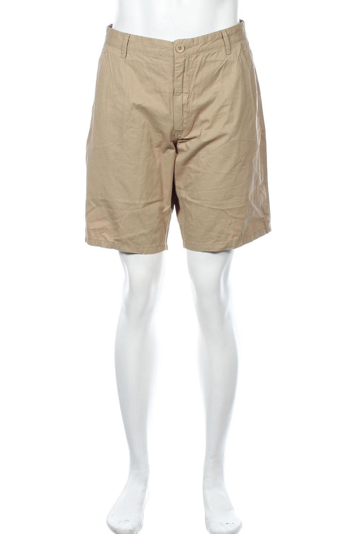 Pantaloni scurți de bărbați Indicode, Mărime XL, Culoare Bej, Preț 226,97 Lei
