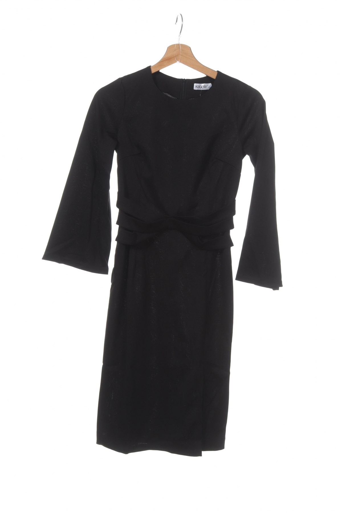 Kleid Kabelle, Größe XS, Farbe Schwarz, Polyester, Preis 12,16 €