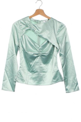 Bluză de femei NA-KD, Mărime XS, Culoare Verde, Preț 22,11 Lei