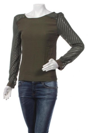 Γυναικεία μπλούζα Object, Μέγεθος XS, Χρώμα Πράσινο, Τιμή 13,11 €