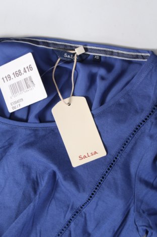 Γυναικεία μπλούζα Salsa, Μέγεθος XS, Χρώμα Μπλέ, Τιμή 49,48 €