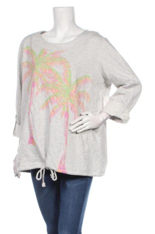 Дамска блуза Sunbay, Размер XL, Цвят Сив, Памук, Цена 15,20 лв.
