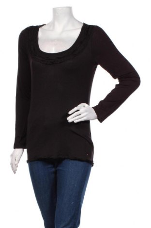 Γυναικεία μπλούζα Tommy Hilfiger, Μέγεθος M, Χρώμα Μαύρο, 96% μοντάλ, 4% ελαστάνη, Τιμή 20,10 €