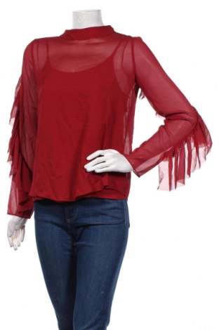 Дамска блуза Vero Moda, Размер M, Цвят Червен, Цена 5,76 лв.