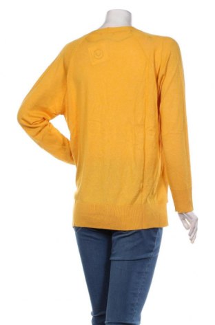 Γυναικεία ζακέτα United Colors Of Benetton, Μέγεθος XS, Χρώμα Κίτρινο, 65% βισκόζη, 26% μαλλί, 9% πολυαμίδη, Τιμή 22,96 €