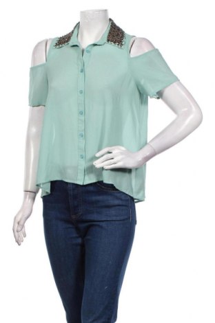 Γυναικείο πουκάμισο Lush, Μέγεθος S, Χρώμα Πράσινο, Τιμή 23,51 €