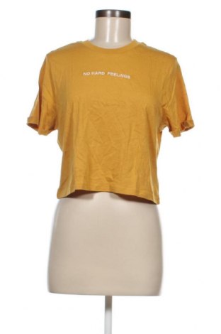 Дамска тениска Topshop, Размер M, Цвят Жълт, Цена 11,40 лв.