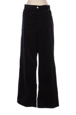 Pantaloni de velvet de femei Monki, Mărime XXL, Culoare Negru, Preț 68,68 Lei