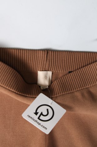 Дамски къс панталон H&M, Размер XS, Цвят Кафяв, Цена 19,20 лв.