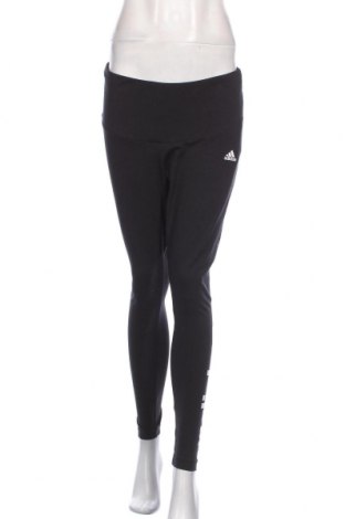 Γυναικείο κολάν Adidas, Μέγεθος XL, Χρώμα Μαύρο, 93% βαμβάκι, 7% ελαστάνη, Τιμή 26,18 €