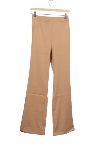 Pantaloni de femei NA-KD, Mărime XS, Culoare Bej, Preț 38,16 Lei