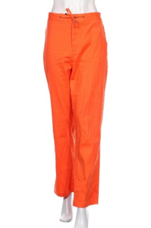 Dámské kalhoty  Thomas Rath, Velikost XL, Barva Oranžová, 54% len, 43% viskóza, 3% elastan, Cena  1 941,00 Kč