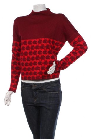 Дамски пуловер Blutsgeschwister, Размер S, Цвят Червен, Цена 109,20 лв.