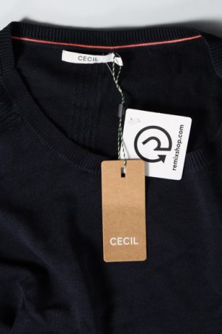 Дамски пуловер Cecil, Размер XL, Цвят Син, Цена 67,50 лв.