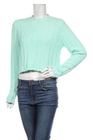 Дамски пуловер Monki, Размер M, Цвят Зелен, Цена 6,75 лв.