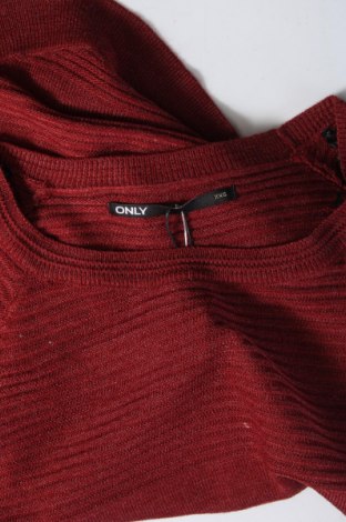 Дамски пуловер ONLY, Размер XXS, Цвят Кафяв, Цена 135,00 лв.