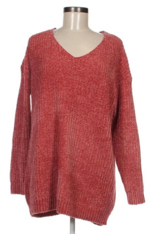 Γυναικείο πουλόβερ Rainbow, Μέγεθος XL, Χρώμα Ρόζ , Τιμή 4,68 €
