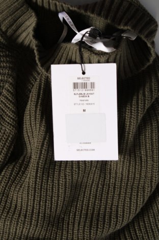 Női pulóver Selected Femme, Méret M, Szín Zöld, Ár 25 518 Ft