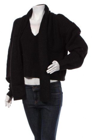 Γυναικείο πουλόβερ Who What Wear, Μέγεθος L, Χρώμα Μαύρο, Τιμή 37,52 €