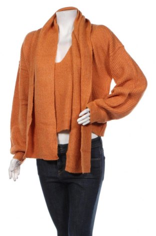 Γυναικείο πουλόβερ Who What Wear, Μέγεθος M, Χρώμα Πορτοκαλί, Τιμή 15,95 €