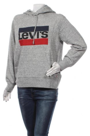 Γυναικείο φούτερ Levi's, Μέγεθος XS, Χρώμα Γκρί, 60% βαμβάκι, 40% πολυεστέρας, Τιμή 28,60 €