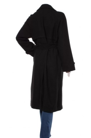 Γυναικείο παλτό Bershka, Μέγεθος M, Χρώμα Μαύρο, Τιμή 76,80 €