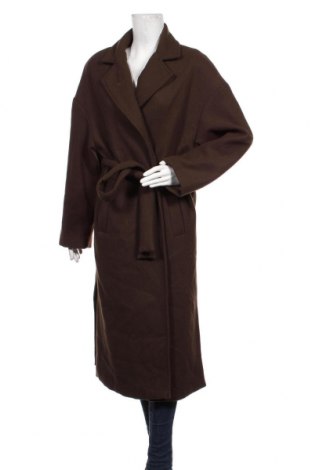 Дамско палто Ivy & Oak, Размер M, Цвят Кафяв, 77% полиестер, 23% вълна, Цена 234,15 лв.