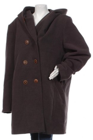Дамско палто Marikoo, Размер XXL, Цвят Сив, Цена 102,20 лв.