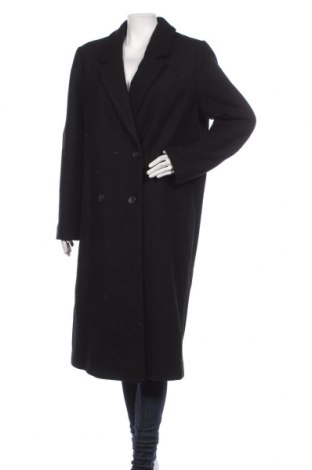 Дамско палто Monki, Размер L, Цвят Черен, Цена 49,17 лв.