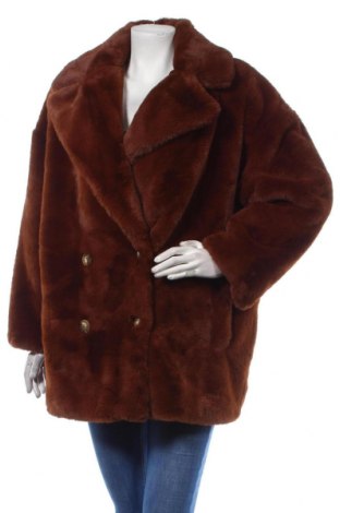 Дамско палто Topshop, Размер XL, Цвят Кафяв, Цена 99,60 лв.