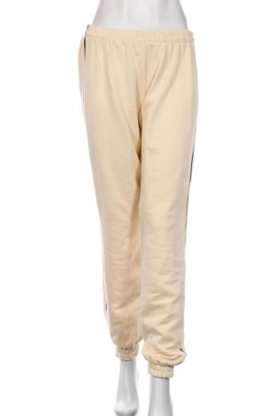 Γυναικείο αθλητικό παντελόνι, Μέγεθος M, Χρώμα Εκρού, Τιμή 10,14 €
