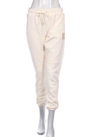Pantaloni trening de femei DKNY, Mărime S, Culoare Ecru, Preț 158,42 Lei